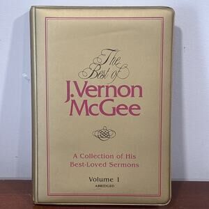 The Best of J Vernon McGee Collection Of His Best Sermons Cassette Tapes Vol 1